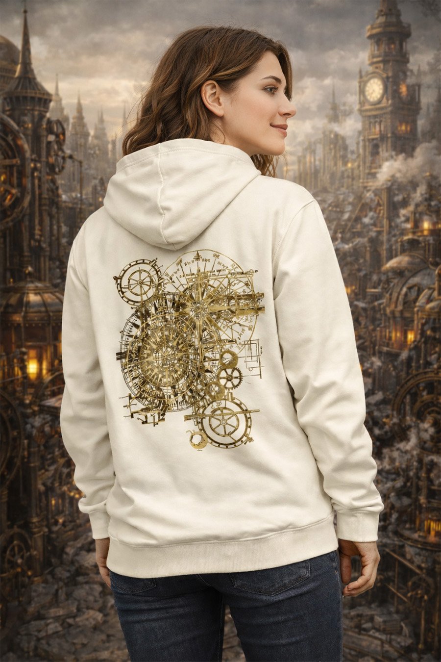 White Hoodie - Image 2