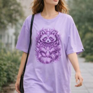 Oversized T-shirt Lavender