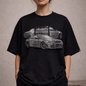 Oversized T-shirt Black